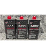 Lot of 3 NEW Zippo Lighter Fuel Fluid 12 oz / 355 ml  (12FC-Z) - $17.99