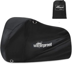 Bike Cover Outdoor Waterproof Bicycle Covers With Lock Hole - £20.46 GBP