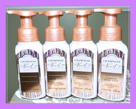 Bath &amp; Body Works Champagne Toast Gentle &amp; Clean Foaming Hand Soap x4 - $38.65