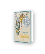 Diamond Dotz Diamond Art Greeting Card Kit 5&quot;X7&quot;-Christmas Antique Bauble - $515.28 MXN