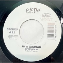 JD &amp; Mariah Carey Sweetheart / w/o Rap 90s 45 Hip Hop Pop SoSo Def 1998 - £7.17 GBP