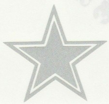 REFLECTIVE Dallas Cowboys helmet decal sticker window hard hat - £2.78 GBP+