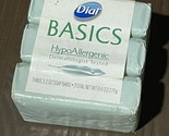 3 Bar Dial Basic Hypoallergenic 3.2oz Soap Bars Package Wear New Vintage - $45.49