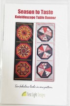 Seasoned To Taste Kaleidoscope Table Runner Pattern By Dawn White 2014 - $9.89