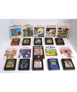 Atari 2600 Game Lot with Manuals Pac-man, Super Breakout, Barnstorming S... - $32.95