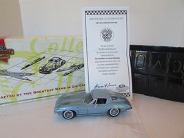 Matchbox Ultra Diecast CCV05M 1963 Corvette Sting Ray 1/43 Blue COA LotD - £21.49 GBP