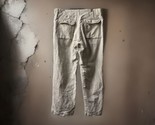 Gap Vintage  Convertible Baggy Pants Womens Size Large Cream Linen Blend - £21.66 GBP