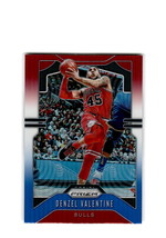 2019-20 Panini Prizm Basketball Red White &amp; Blue #66 Denzel Valentine Bulls - £1.00 GBP