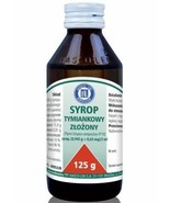 Complex Thyme Syrup HASCO for wet cough 125 g Syrop Tymiankowy - £15.92 GBP