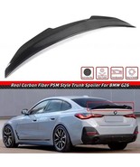 FOR 2021-24 BMW G26 430i GRAN COUPE i4 REAL CARBON FIBER PSM STYLE TRUNK... - $155.00