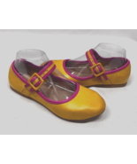 MIZ MOOZ KAYLA  WOMEN'S MARY JANE  LEATHER FLATS OCHRE  37EU / 7US  # T-228 - $39.95