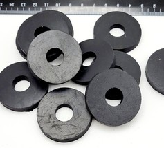 1/2&quot; ID Rubber Flat Washers  1 1/2&quot; OD  1/4&quot; Thick Spacers 1/2 x 1 1/2 x... - £8.87 GBP+