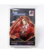 Ace Attorney Miles Edgeworth Enamel Pin Anime NYC 2024 Exclusive Badge - $79.95