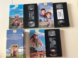 Sarah Plain and Tall Collection Pioneers Hallmark Trilogy - 3 VHS Tapes - £5.91 GBP