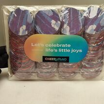 Cheerland Garland Circle Party Hanging Pink and Blue Decor Birthday Baby... - $12.73