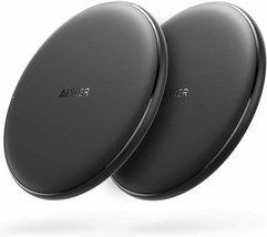 Anker Wireless Charger, 2 Pack PowerWave Pad, Qi-Certified, 7.5W for iPhone 12 - £28.76 GBP