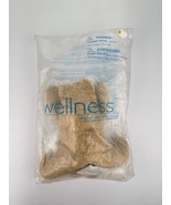 Wellness Kool Bear Gel Pack Fuzzy Brown New In Bag Plush Teddy Bear - $12.55