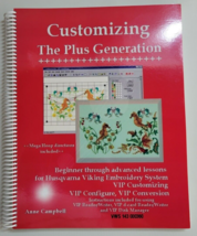 Customizing The Plus Generation for Husqvarna Viking Embroidery Anne Campbell - £23.19 GBP