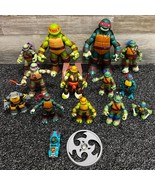 TMNT Teenage Mutant Ninja Turtles ~ Lot of 15 ~ Figures &amp; Accessories! - £22.82 GBP