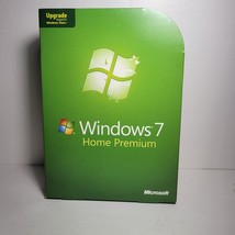 Microsoft Windows 7 Home Premium Upgrade 32 &amp; 64 Bit DVDs MS WINDOWS - £22.80 GBP