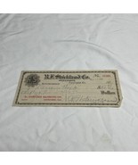 R.F. Strickland Co Merchants Check Concord Banking KG JD - $220.54 MXN