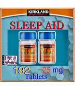 Kirkland Signature Sleep Aid, 25 Mg, Nighttime Sleep Aid, 192 Tablets - $18.88