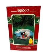 Vintage Enesco “Tracking Reindeer Pause” Christmas Holiday Ornament. Wit... - $459.88 MXN