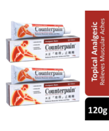 Counterpain New Relieves Muscular Aches And Pain Analgesic Balm 120G x 2... - €17,48 EUR
