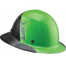 Lift Safety Dax 50/50 Carbon Fiber Full Brim Hard Hat Green-Black HDF50C-20GC - £137.64 GBP