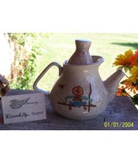 Red Wing Pottery Collector&#39;s Society 2006 Round Up Teapot,Tea Pot  - £62.34 GBP