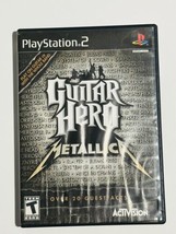 Guitar Hero: Metallica Sony Play Station 2 Case And Manual Only No Disk - £13.91 GBP