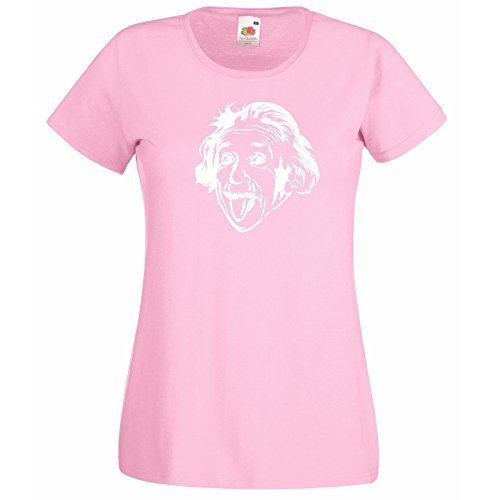 Primary image for Albert Einstein Sticking Out His Tongue T-Shirt, Womens Funny Sciencist Shirt