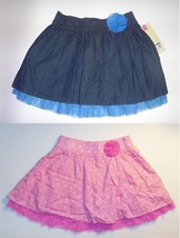 Cherokee Girls Skirts Tulle Hem Blue or Pink Size Small 6-6X NWT - $10.39