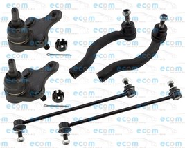 6Pcs Kit Lower Ball Joints Tie Rods Ends Sway Bar Link For Scion tC Coupe 2.5L - £90.19 GBP