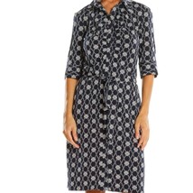 Laundry by Shelli Segal Blue Pattern Dress Sz 10 - £28.71 GBP