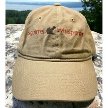 Squirrel Whisperer Adjustable Baseball Hat Cap Brown OTTO Collection - $19.89