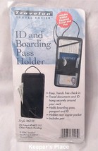 Travelon ID Boarding Pass Holder Black Sealed In Plastic New - £7.23 GBP