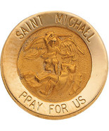 14K Yellow Gold St. Michael Lapel Pin - $417.13 CAD