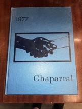 &quot;Chaparral&quot; 1977 Cathedral H.S. El Paso Texas Original High School Yearbook - £18.43 GBP