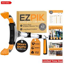 Heavy-Duty 43-Inch Magnetic Grabber  Tool - Perfect for Seniors &amp; Disabled - $71.23