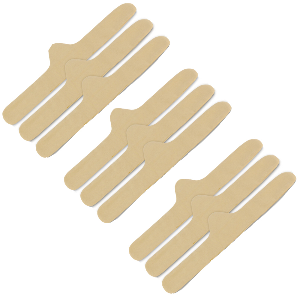 100% Cotton Bra Liner 9-Pack: Beige, Large from More of Me to Love Max Comfort