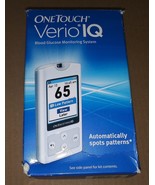OneTouch Verio IQ diabetic testing meter plus accessories - £39.04 GBP