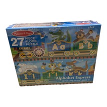 Melissa &amp; Doug Alphabet Express Floor Puzzle 27pcs Factory Sealed *10 Fe... - £11.98 GBP