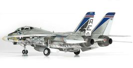 Academy 12563 USN F-14A VF-143 Pukin Dogs Plamodel Plastic Hobby Model Airplane image 6