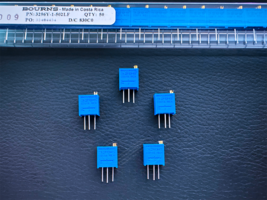 5Pcs 3296Y-1-502LF Bourns 5kOhm Trimming Potentiometer PC Pin Top Adjust... - $167.26 MXN