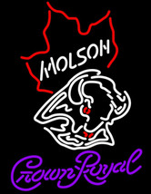 Crown Royal NHL Molson Buffalo Sabres Neon Sign - £558.74 GBP
