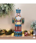 Fitz &amp; Floyd Nutcracker Figurine Multicolor Hand-Painted Ceramic Christmas - $1,848.62 MXN