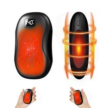 Rechargeable Hand Warmers 2 Pack, 12000mAh Portable Pocket Heater, Long-Lasting  - $21.99