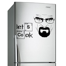 (35'' x 23'') Vinyl Wall Decal Breaking Bad Heisenberg Quote / Lets Cook Text... - $30.27