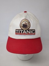 Vintage 1990s Titanic The Exhibition Florida Snapback Baseball Cap Hat 90s - £19.46 GBP